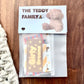 07M - The Teddy Family | 18pcs Deco Pack | Ephemera Paper | Sticker