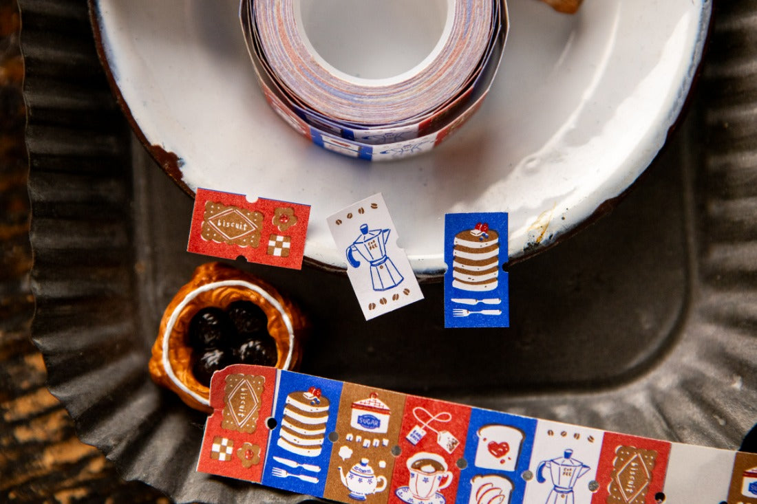 NEW! OURS - Honey and Milk Tea | Label Sticker Tape | Release Paper