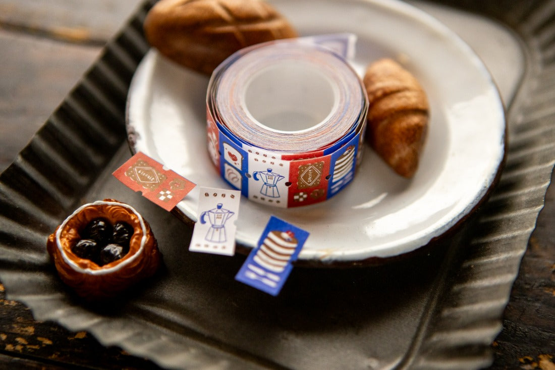 NEW! OURS - Honey and Milk Tea | Label Sticker Tape | Release Paper