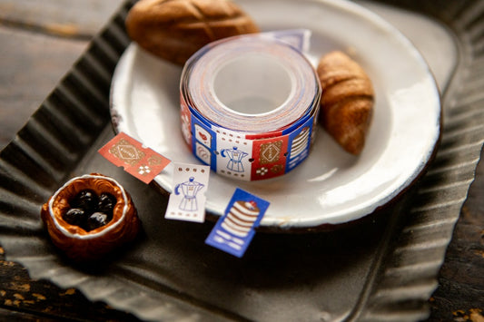 NEW! OURS - Honey and Milk Tea | Label Sticker Tape | Release Paper