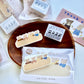 NEW! Ranmyu x Lazy Home - Stationery Fair Exclusive Bundle | 3-Item Set | Rubber Stamp | Sticky note | Resin Clip