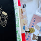 NEW! Ranmyu x Lazy Home - Stationery Fair Exclusive Bundle | 3-Item Set | Rubber Stamp | Sticky note | Resin Clip