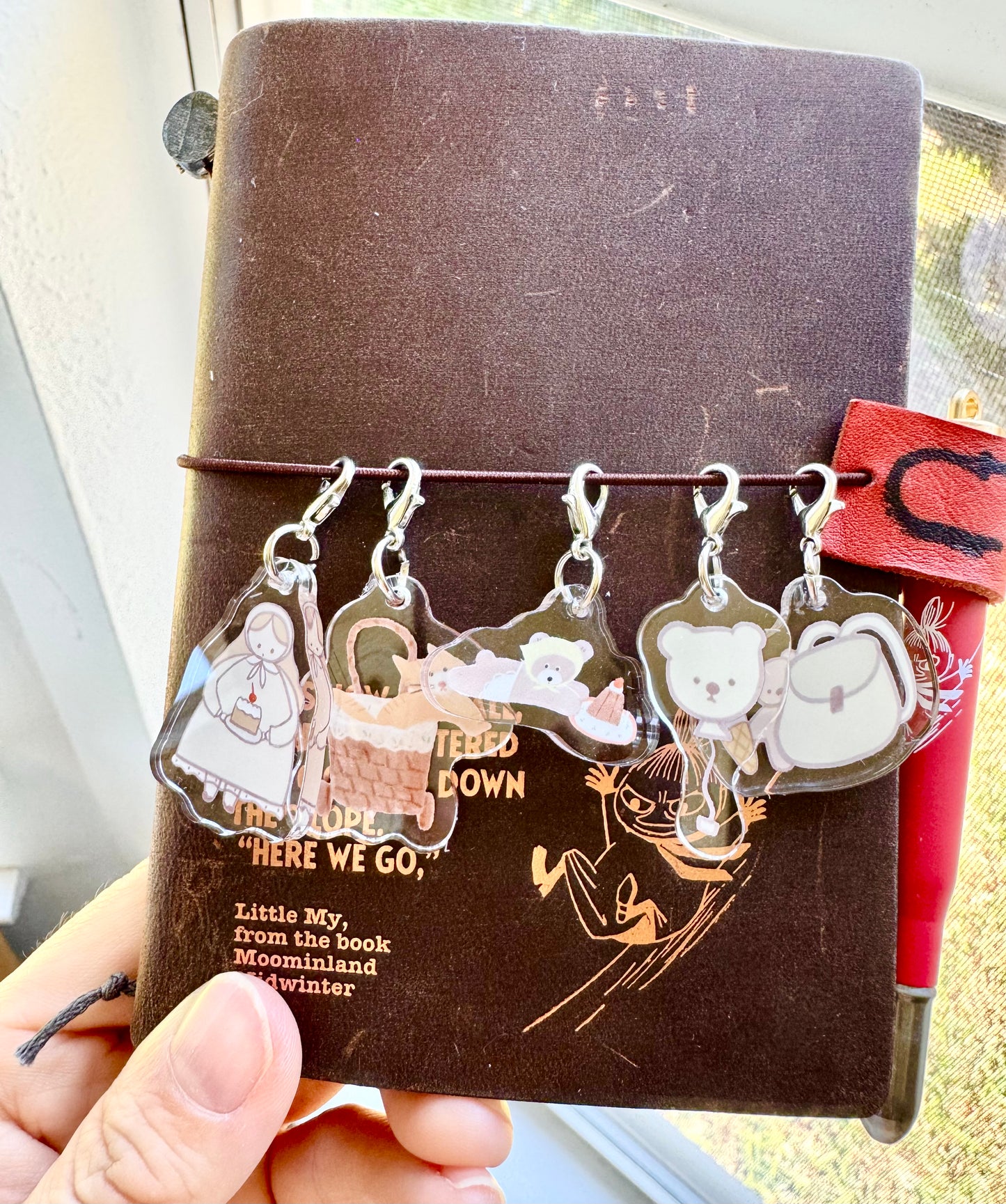 SPECIAL OFFER!! NEW! Ranmyu x Lazy Home | 5pcs Set | Mini Charms | Resin | Journaling Accessories