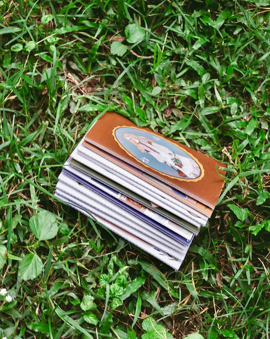 La Dolce Vita -48p Thread-bound Notebooks | Blank Inner Pages | Planner