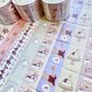 Ranmyu x Lazy Home -  | 3.4cm Sticker Roll | Die-cut | Release Paper | 5M