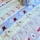 Ranmyu x Lazy Home -  | 3.4cm Sticker Roll | Die-cut | Release Paper | 5M