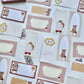 NEW! Ranmyu x Lazy Home | Perforated | 50 Sheets Memo Pad | Ephemera Paper
