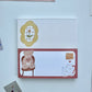 NEW! Ranmyu x Lazy Home | Perforated | 50 Sheets Memo Pad | Ephemera Paper
