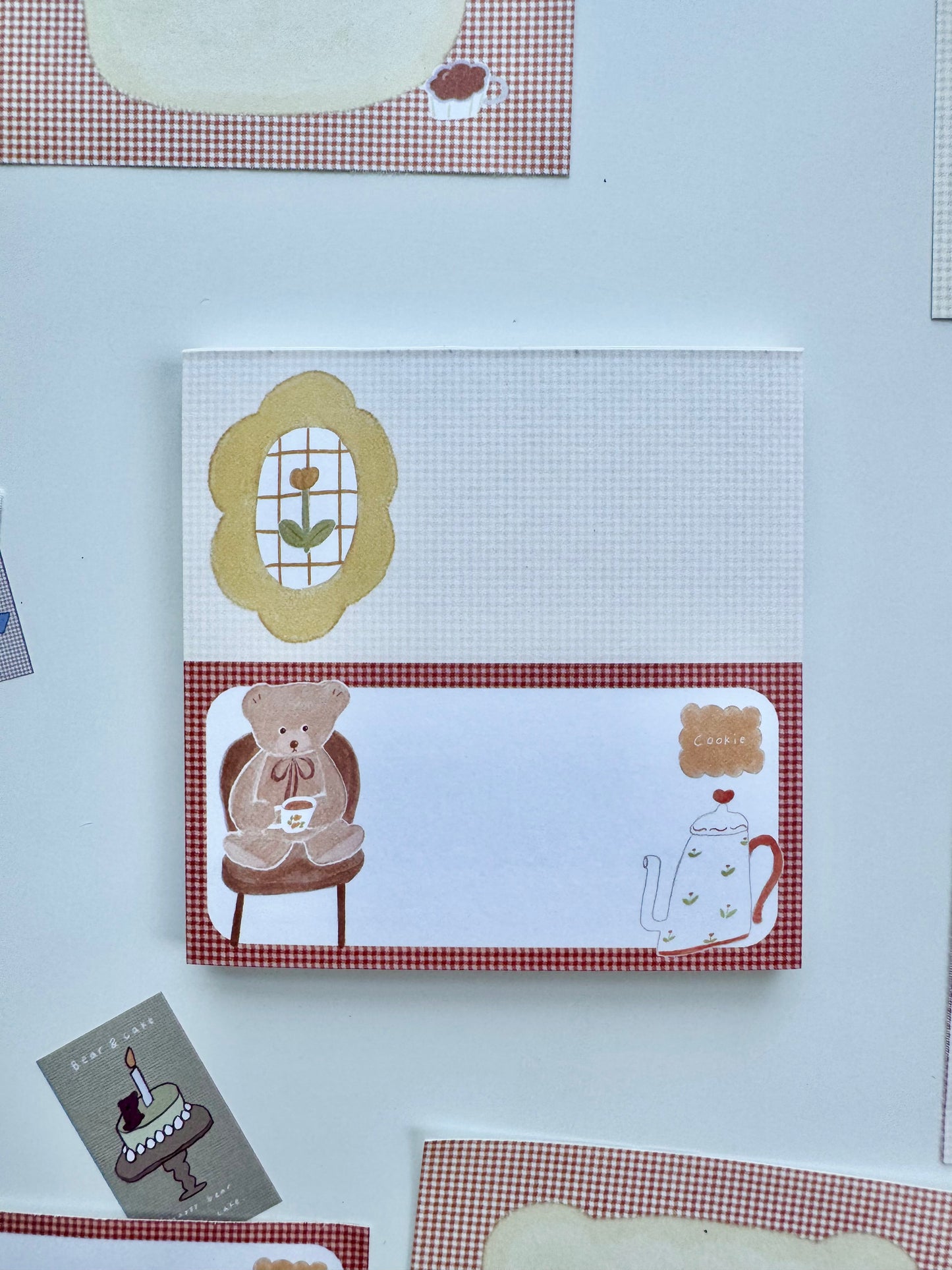 NEW! Ranmyu x Lazy Home | Perforated | 50 Sheets Memo Pad | Ephemera Paper