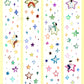 NEW! Wanle Studio - vol.9 So Many Stars | 4.8cm Pre-cut Washi Tape |  Release Paper