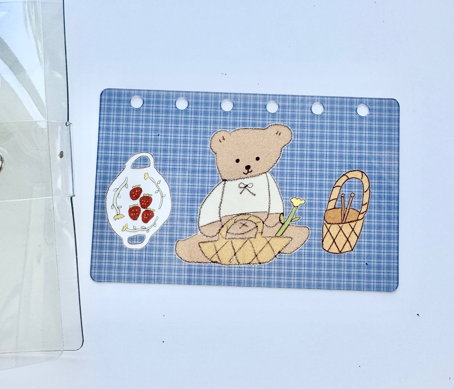 NEW! Lazy Home X Ranmyu - A7 Size | Notebook Divider | Semi-Transparent PVC | Pre-punched | Journal Accessories