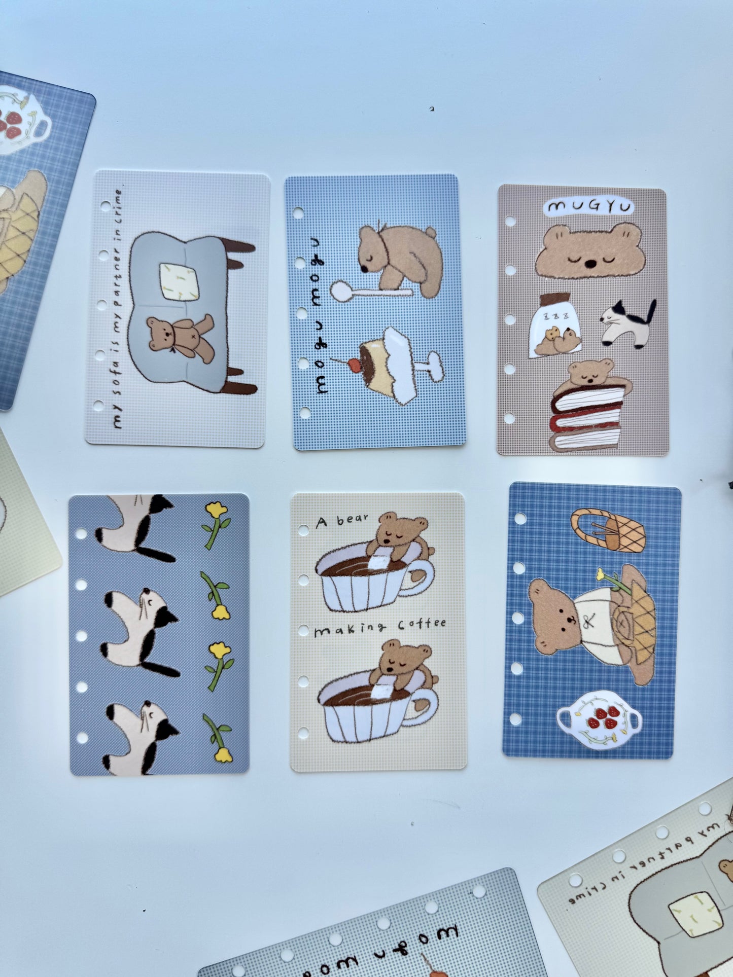 NEW! Lazy Home X Ranmyu - M5 Size | Notebook Divider | PVC | Pre-punched | Journal Accessories