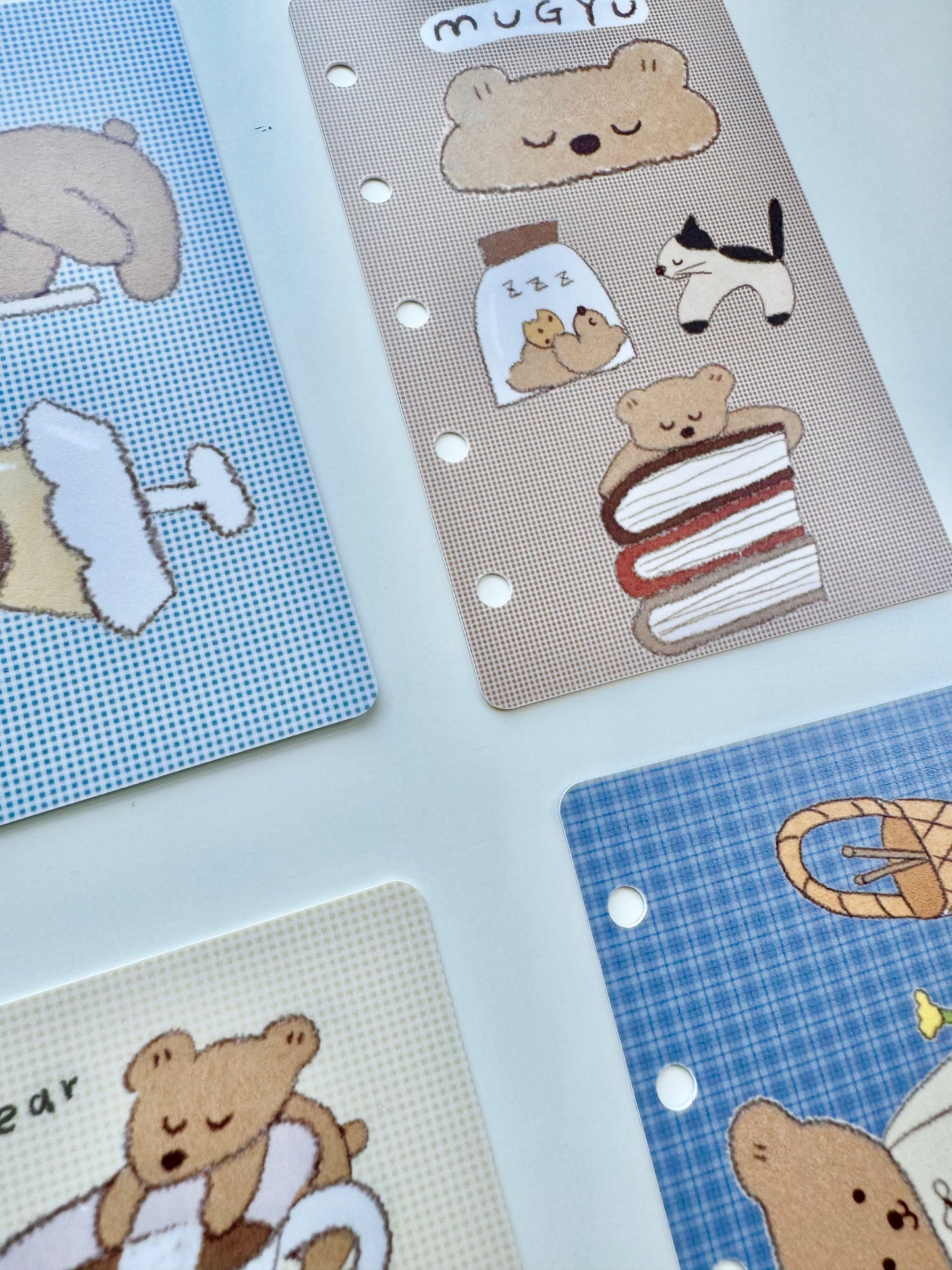 NEW! Lazy Home X Ranmyu - M5 Size | Notebook Divider | PVC | Pre-punched | Journal Accessories