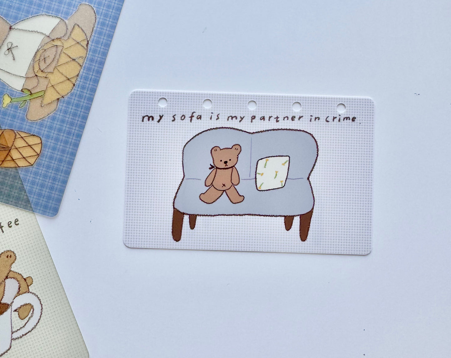 NEW! Lazy Home X Ranmyu - M5 Size | Notebook Divider | PVC | Pre-punched | Journal Accessories