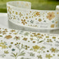 NEW! MWJ - Lemon Mint | 4.5cm Kiss-cut Glitter PET Tape |  Release Paper | 5M