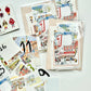 NEW! Wanle Studio - My City Bundle | 2 Sheets Sticker | 31pcs Double-sided | Different Designs | Ephemera Paper