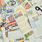 NEW! Wanle Studio - My City Bundle | 2 Sheets Sticker | 31pcs Double-sided | Different Designs | Ephemera Paper