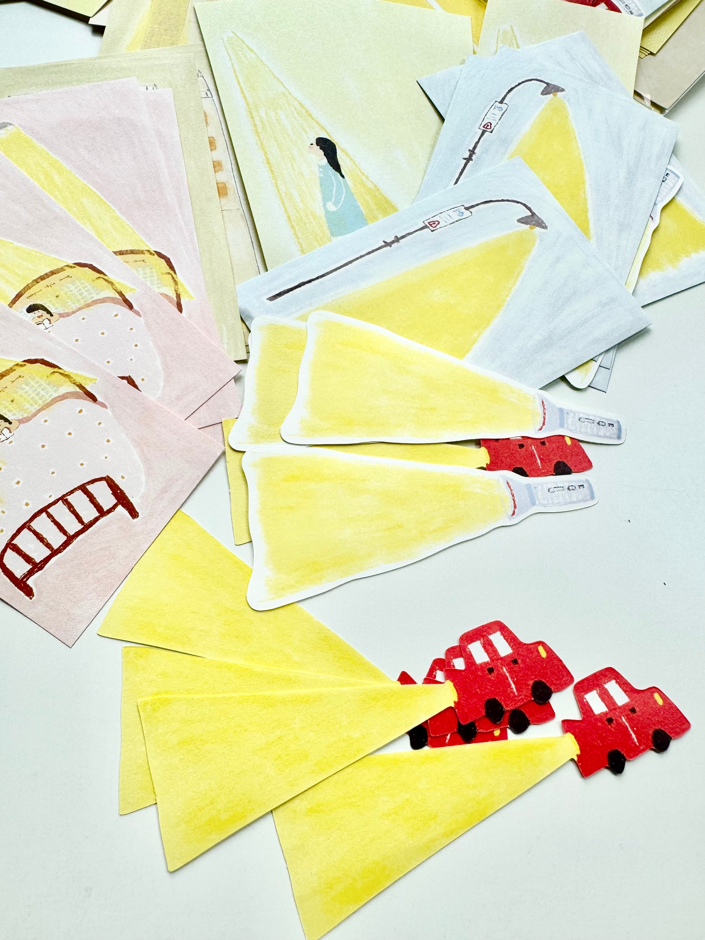 NEW! Wanle Studio - A Ray of Light | 50pcs Double-sided Printing | Ephemera Paper