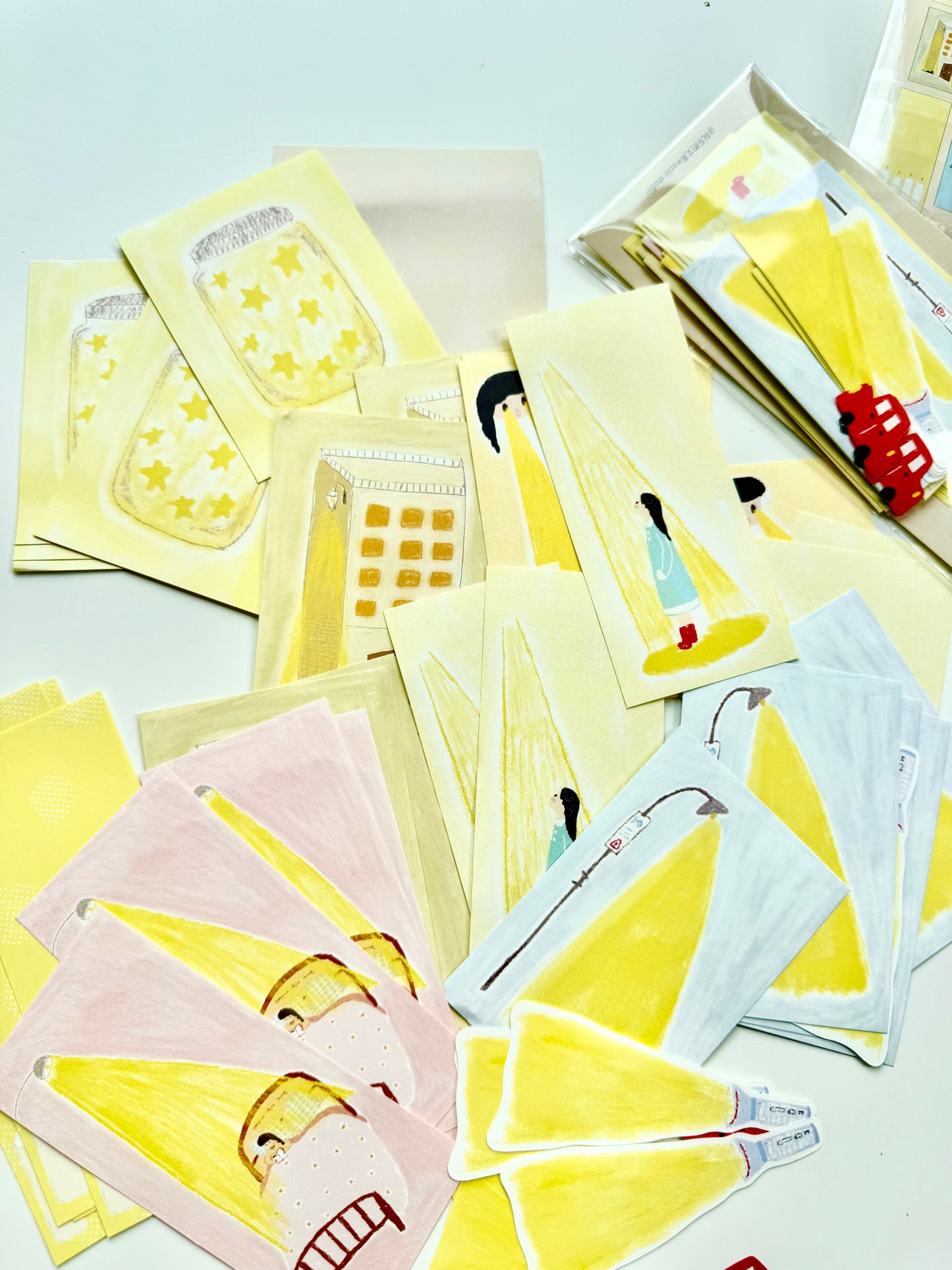 NEW! Wanle Studio - A Ray of Light | 50pcs Double-sided Printing | Ephemera Paper