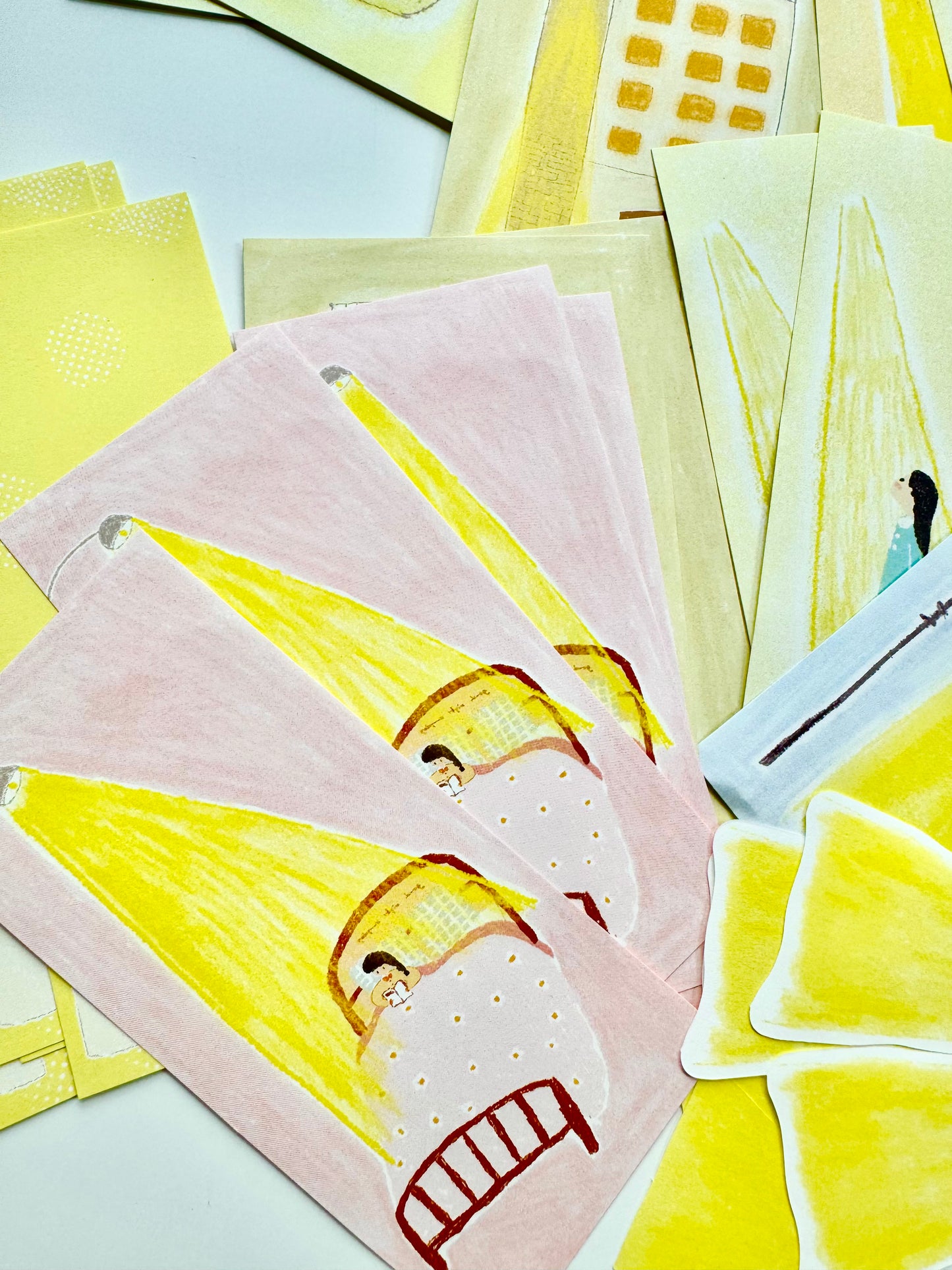 NEW! Wanle Studio - A Ray of Light | 50pcs Double-sided Printing | Ephemera Paper