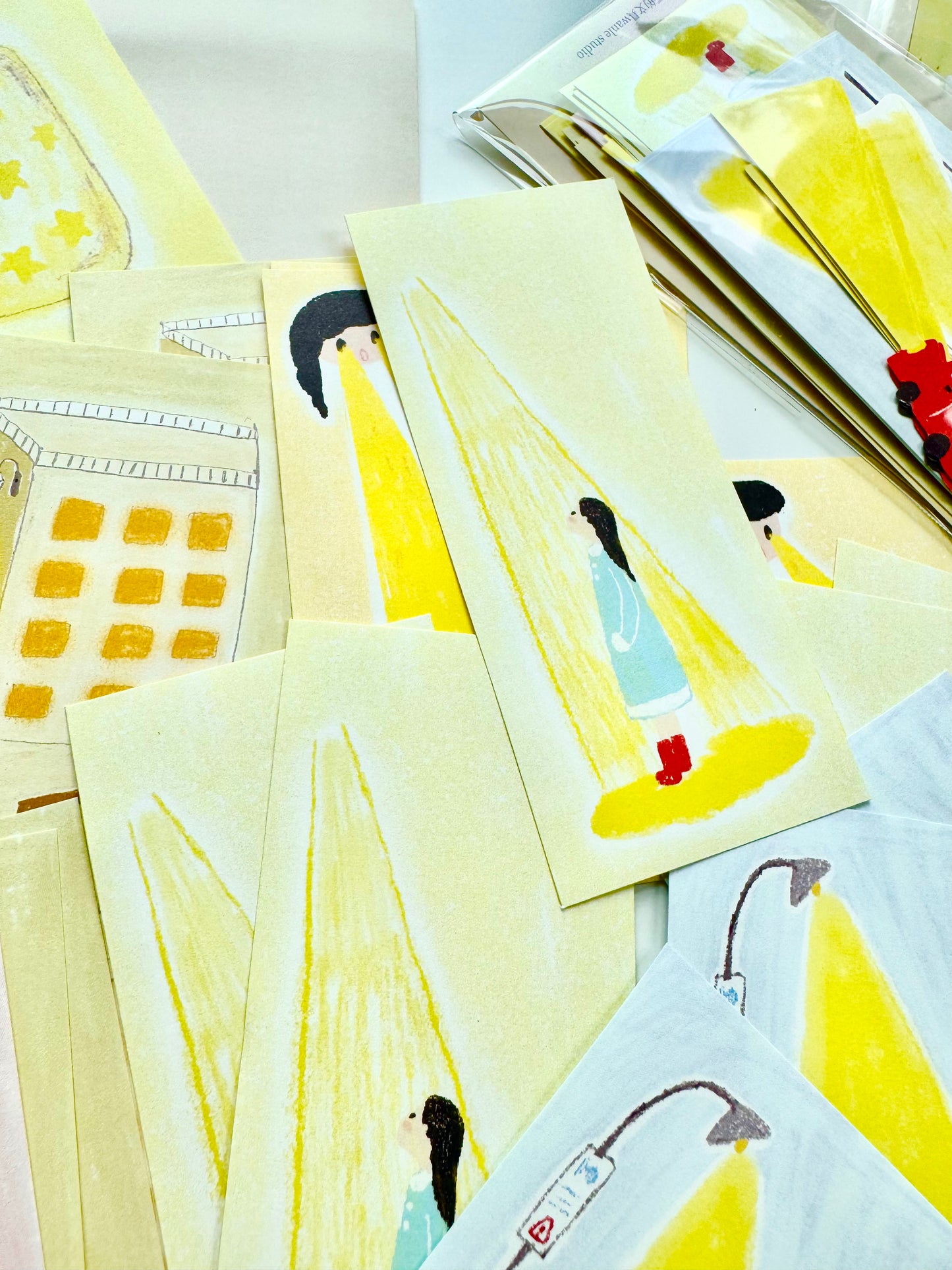 NEW! Wanle Studio - A Ray of Light | 50pcs Double-sided Printing | Ephemera Paper