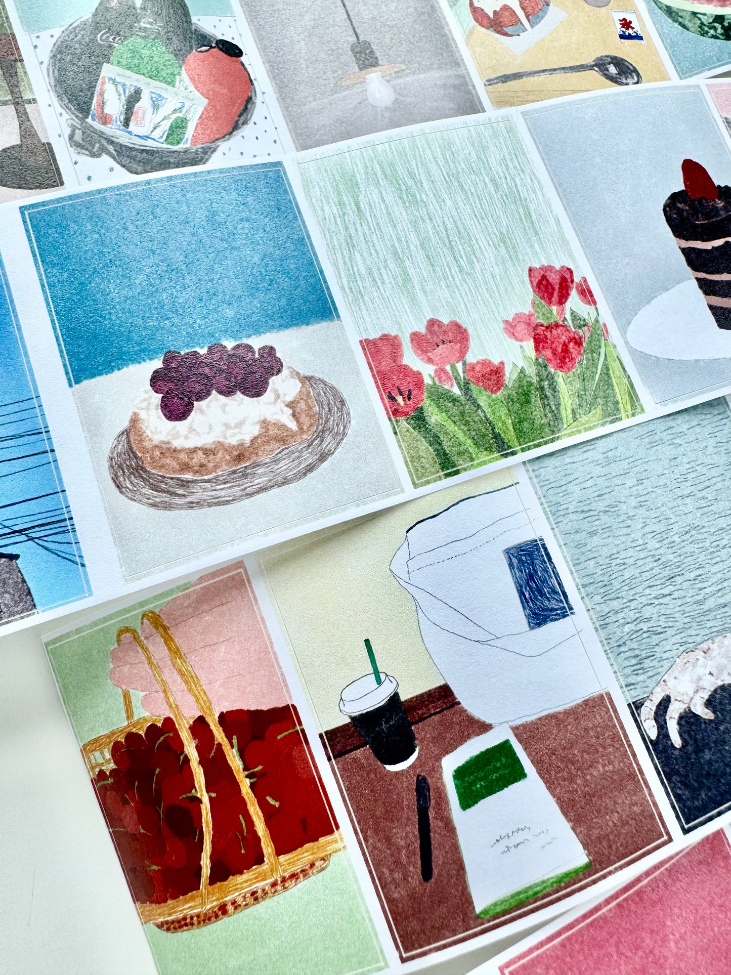NEW! Wanle Studio - Spring & Summer Days | Die-cut | 6cm Paper Tape |  Release Paper | 6.15M