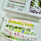 NEW! Wanle Studio - Spring | 1cm Washi Tape | Basic Tape | 8 Rolls Set | NO Release Paper | 5M