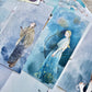 NEW! DingDing - Vol.2 Rectangle | 96 Sheets Non-repeating Designs | Note Paper | Ephemera Paper