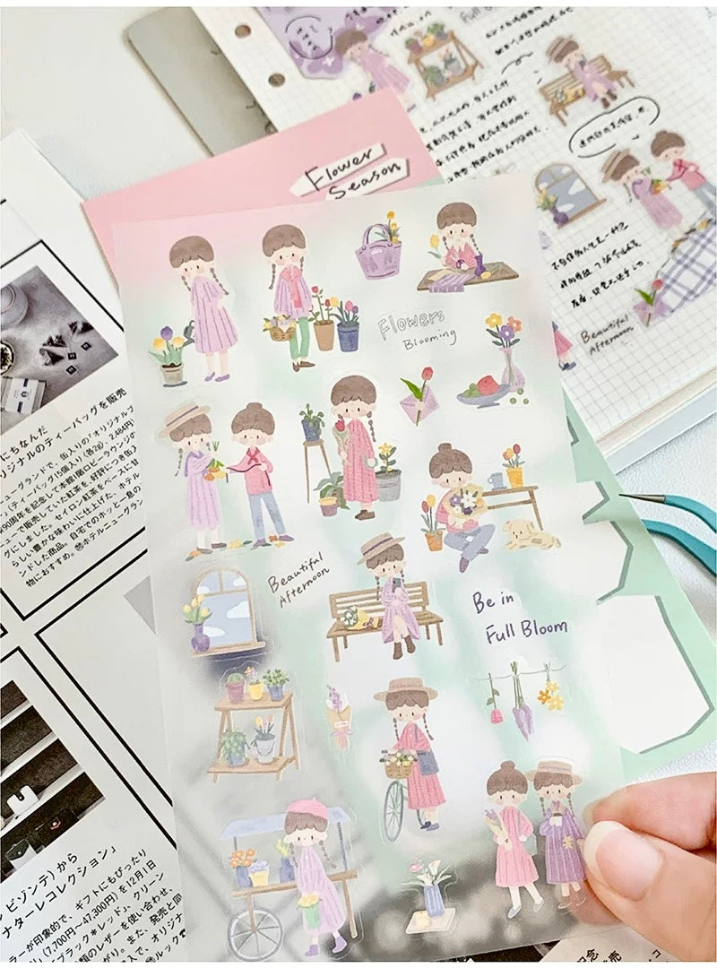 NEW! Molinta - Watercolor II | Matte PVC | Water Proof | Die Cut | Sticker