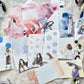NEW! DingDing - Vol.2 Rectangle | 96 Sheets Non-repeating Designs | Note Paper | Ephemera Paper