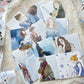 NEW! DingDing - Vol.2 Square | 96 Sheets Non-repeating Designs | Note Paper | Ephemera Paper