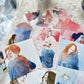 NEW! DingDing - Vol.2 Square | 96 Sheets Non-repeating Designs | Note Paper | Ephemera Paper
