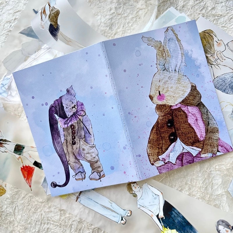 NEW! DingDing Vol.3 | Traveler's Note Book | Blank | Passport Size | TN Refill | Journaling Accessories