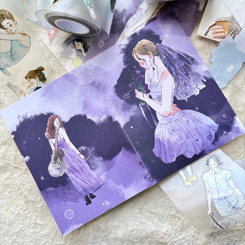 NEW! DingDing Vol.3 | Traveler's Note Book | Blank | Passport Size | TN Refill | Journaling Accessories