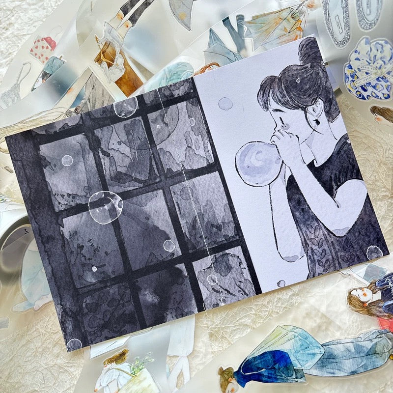 NEW! DingDing Vol.3 | Traveler's Note Book | Blank | Passport Size | TN Refill | Journaling Accessories
