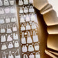 NEW! Hao Studio - Bags | 6cm Kiss-cut | Glitter PET Tape |  Release Paper | 5.25M