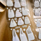NEW! Hao Studio - Bags | 6cm Kiss-cut | Glitter PET Tape |  Release Paper | 5.25M