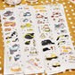 NEW! Wanle Studio - Stick-on Cats | Kiss-cut | 4.3cm Washi Tape |  Release Paper | 5M