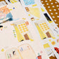 NEW! Wanle Studio - A Ray of Light | Kiss-cut | 5.3cm Washi Tape |  Release Paper | 6M