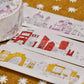 NEW! Wanle Studio - Little Cottage | 2.5cm Washi Tape | Release Paper | 5.44M