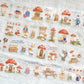 NEW! Sonia - Mushroom Forest Trip | 4cm PET Tape | Release Paper