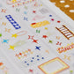 NEW! Wanle Studio - Crayon Little Star | Kiss-cut | 5cm Tape |  Release Paper | 6M