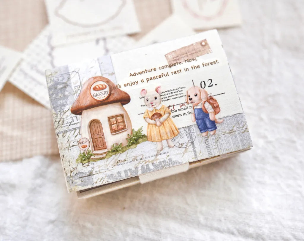 NEW! Sonia - Mushroom Forest Trip | 4cm PET Tape | Release Paper