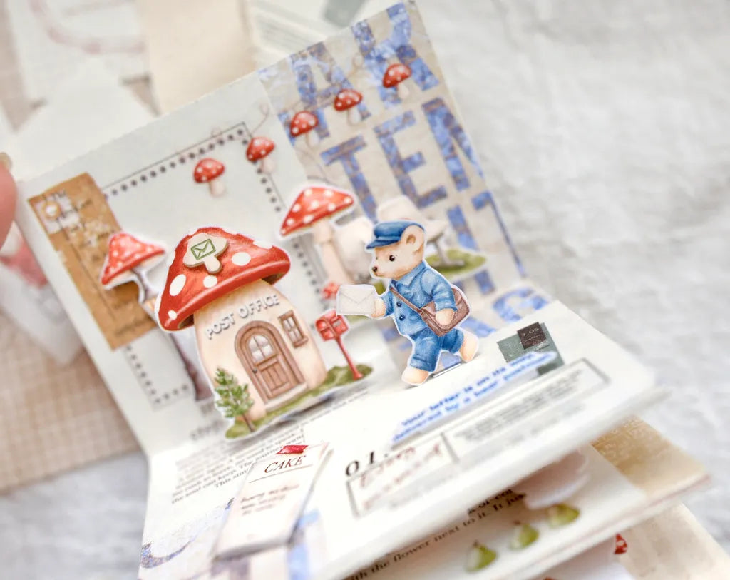 NEW! Sonia - Mushroom Forest Trip | 4cm PET Tape | Release Paper