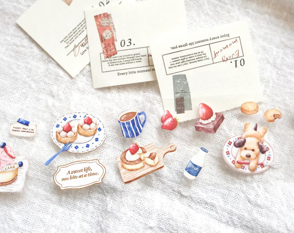 NEW! Sonia - Puppies and Desserts | 4cm PET Tape | Release Paper