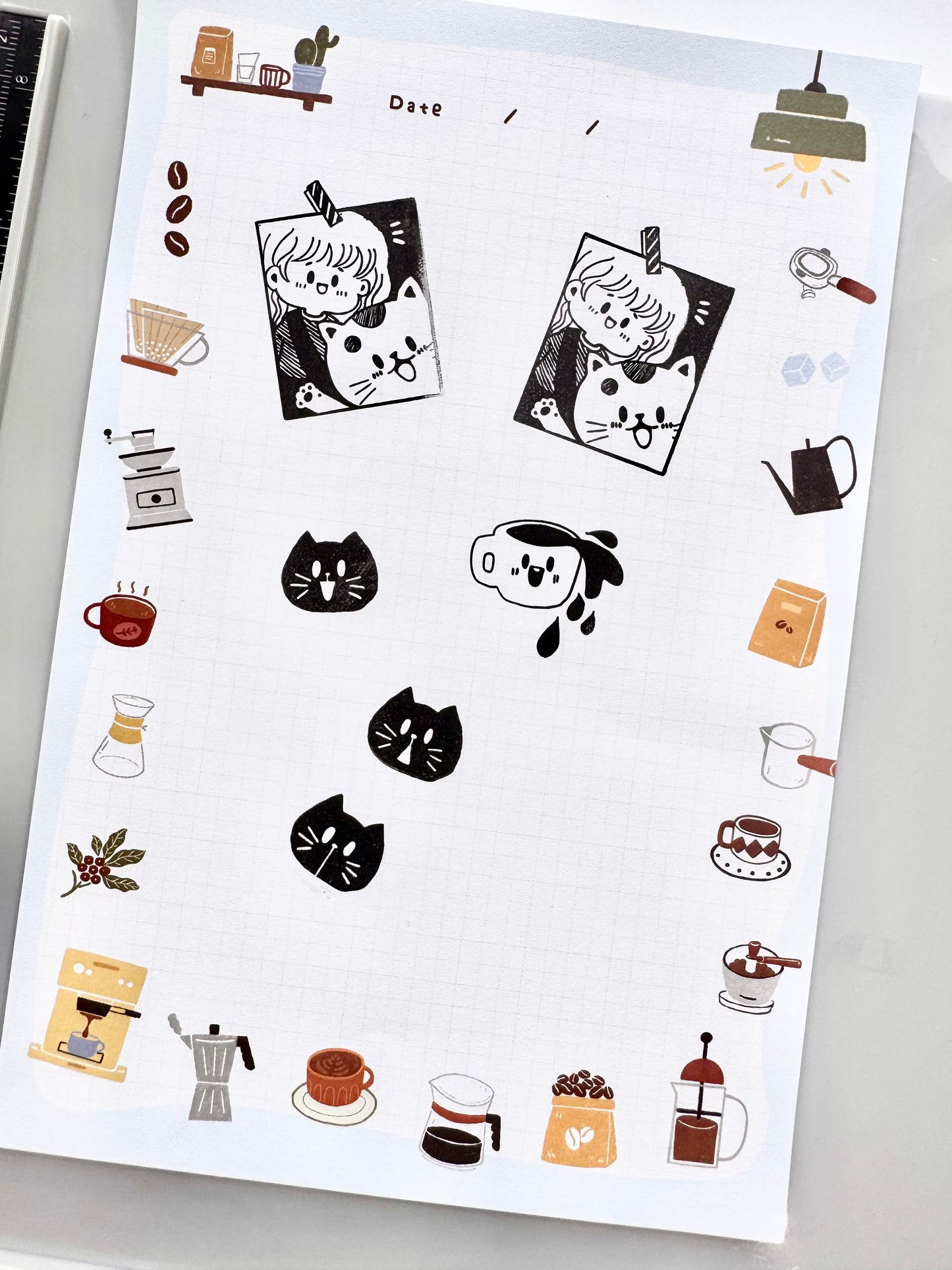 NEW Star Studio - The Tiny Cutie | 21pcs Clear Stamp Set | Silicone Stamp