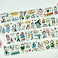 NEW! Molinta - Cut in to pieces | Kiss-cut | 4.5cm PET Tape | Release Paper | 5M