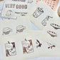NEW Star Studio - The Tiny Cutie | 21pcs Clear Stamp Set | Silicone Stamp