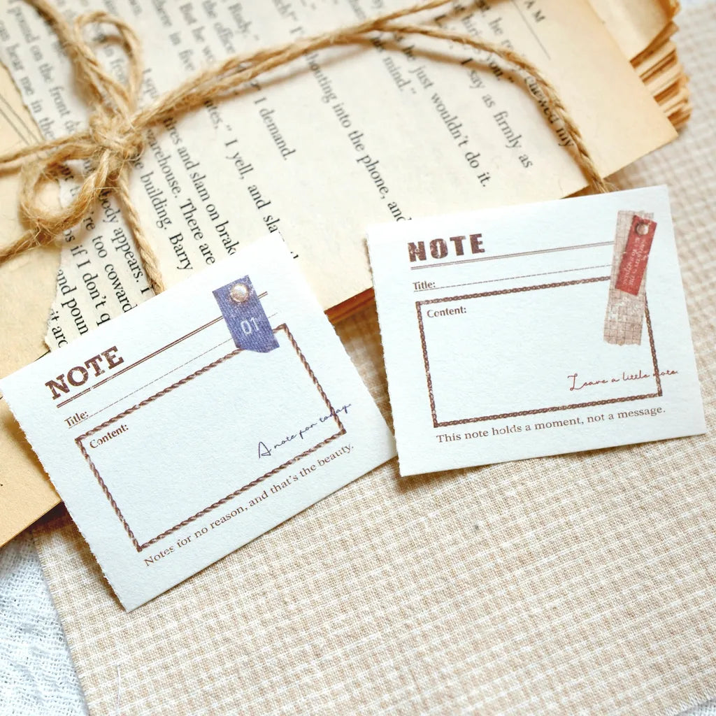 NEW! Sonia - A Moment on Paper B | 50pcs Notebook | Ephemera Paper