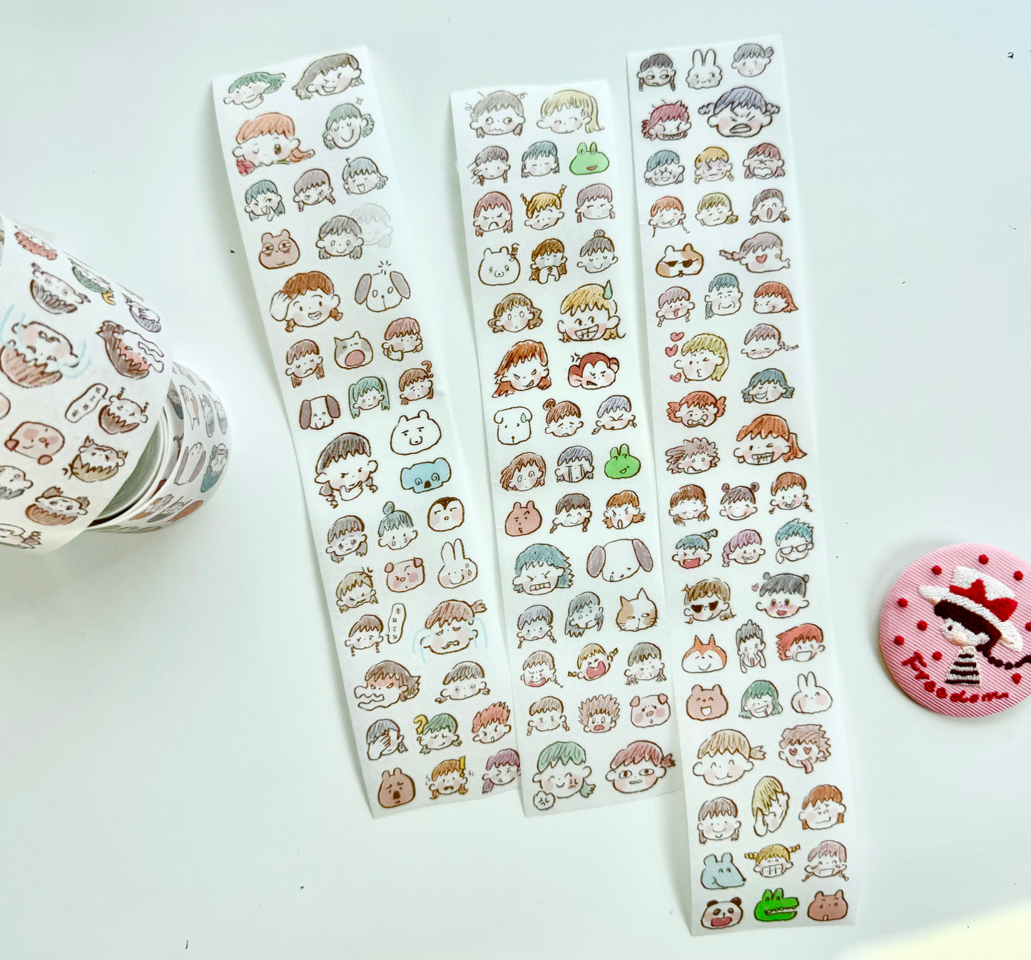 NEW! Molinta - My Mood | Kiss-cut | 4.7cm Washi Tape | Release Paper | 5M